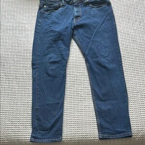 Levi's Blue Straight Jeans Classic Denim 502